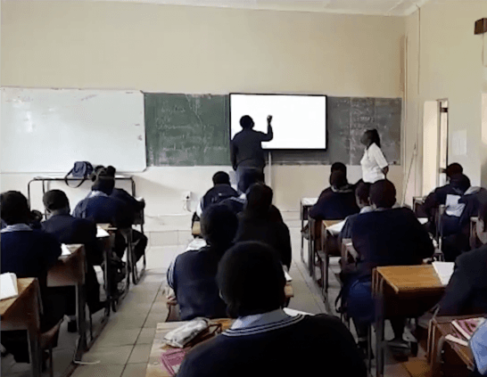 Students learning