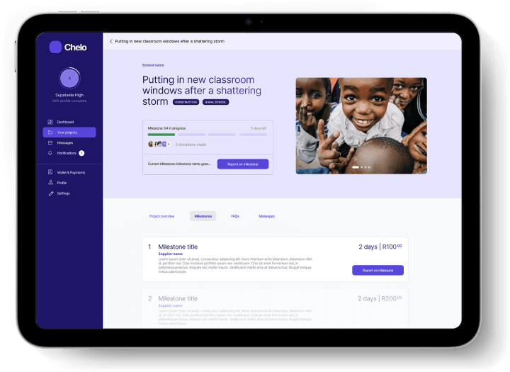 Milestone Verification